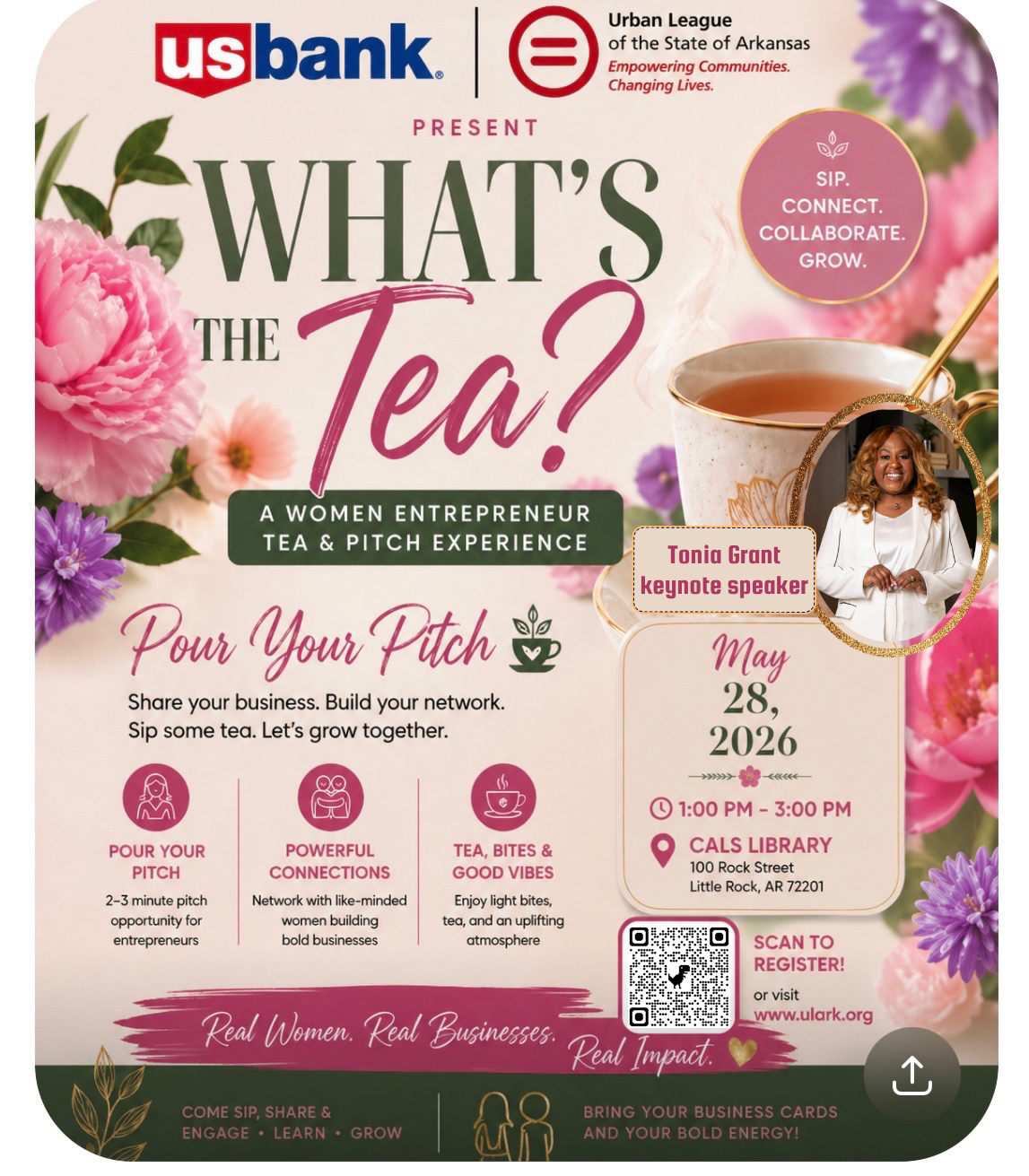 What’s The Tea? A Women Entrepreneur Tea & Pitch Experience
